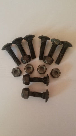 1/4-20 Machine Grade Carriage Bolts